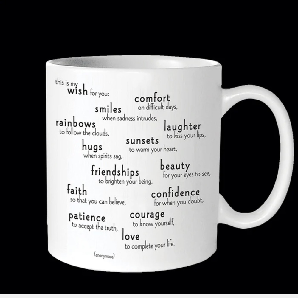 Inspirational Quote White Mug